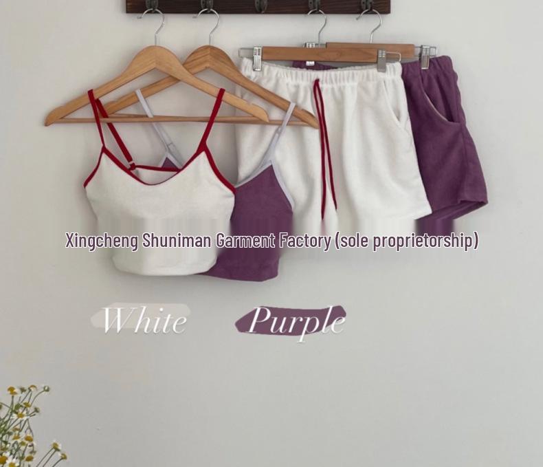 Korean-Style Women's High-Waist Bikini Three-Piece Set - Conservative and Chic Swimwear for Small Chest