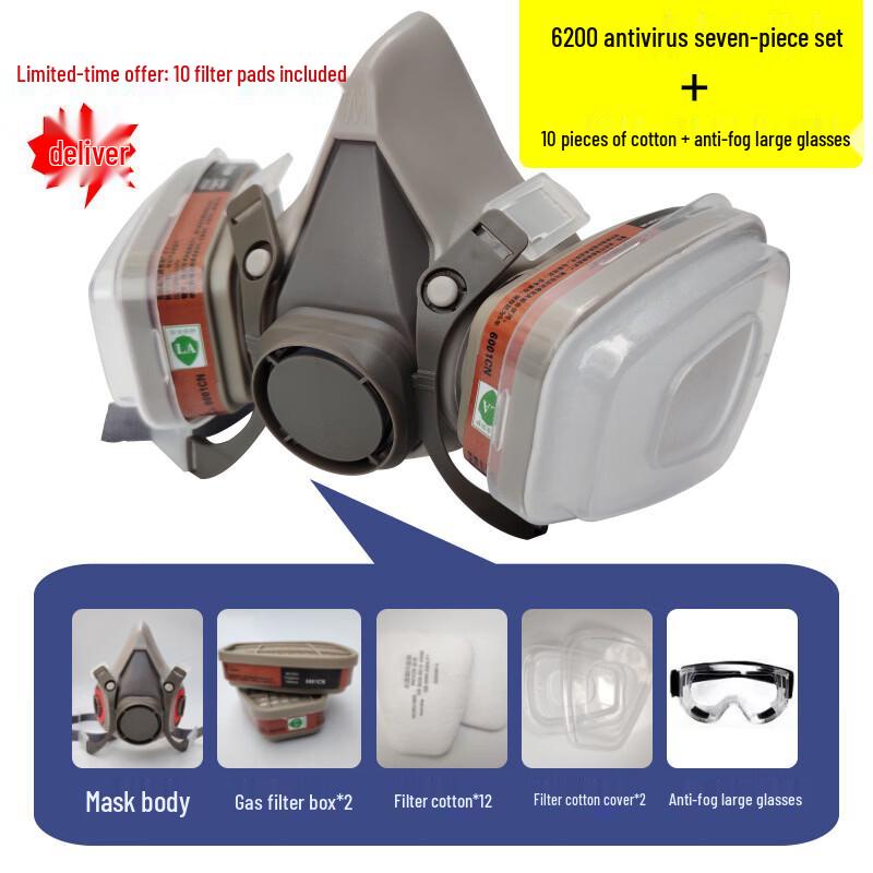 DAXTE6200 Respirator Mask Kit