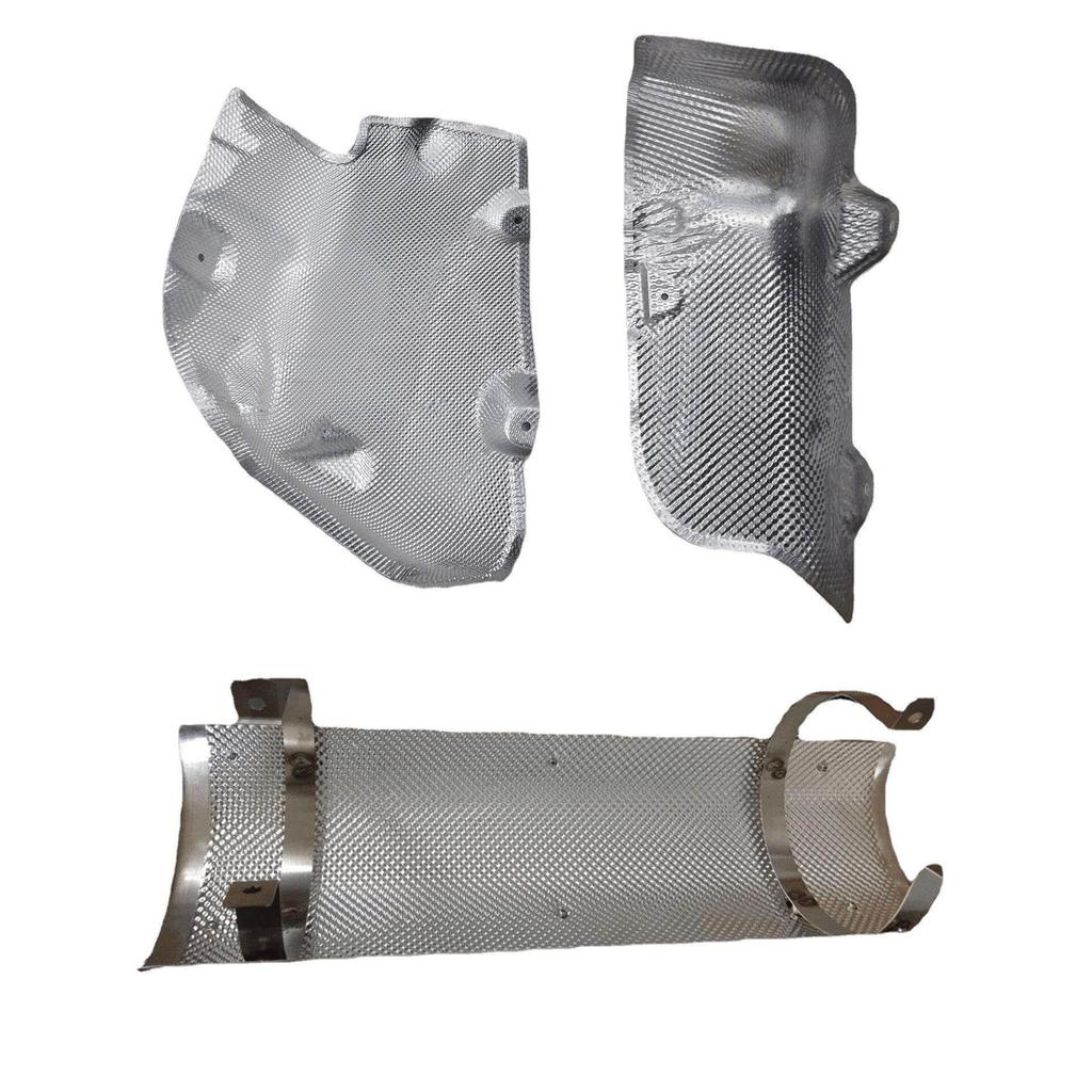 Heat Shield Welding Sheet Stainless Mat For Turbo Downpipe Manifold Engine Insulation Board Motorcycle Exhaust Pipe Chargers