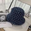 Fit Denim Comfort Fisherman Hat For Women Plaid Pattern And Material Breathable