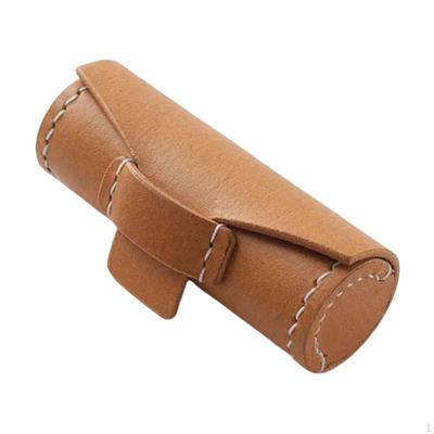 Leather Mini Lipstick Bag Elegant Small for Daily Use Pouch