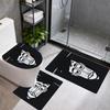 Incredibox Bathroom Mat Set 3Pcs Bath Mats Set For Home Decoration Bathroom Decor Elegant Floor Mats
