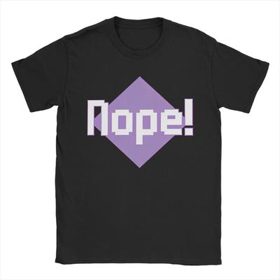 Nope! Balatro T Shirt for Men Cotton Vintage T-Shirt Round Collar  Tees Short Sleeve Clothes Printed