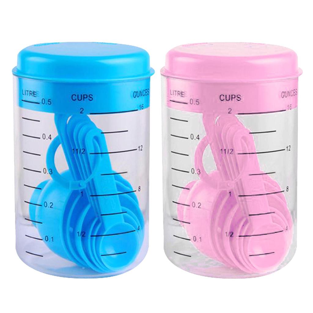 Measuring Cups and Spoons Measuring Tea Utensils Baking Tools Baking Accessories 2Colors Optional