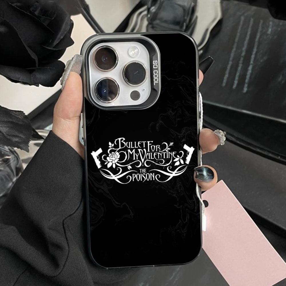 

B-Bullet for My V-Valentine BFMV Phone Case For iPhone 16,15,14,13,12,11,Pro,Max,Plus,Mini,XS Anti Fall Black Matte Hard Bumper iPhone13