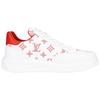 Louis Vuitton Beverly Hills Sneakers 'White Red Monogram' 1ABMCP