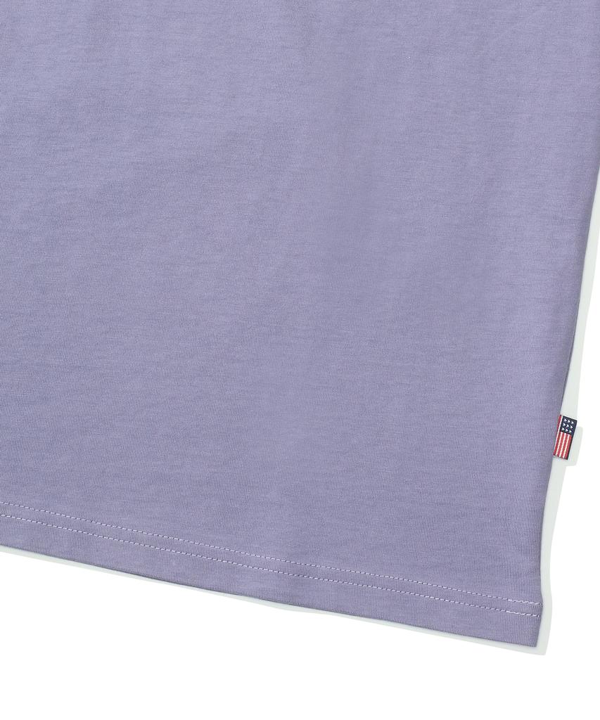 COLUMBIA UNIVERSITY Nyc Arch Logo S/S T-Shirts Light Violet