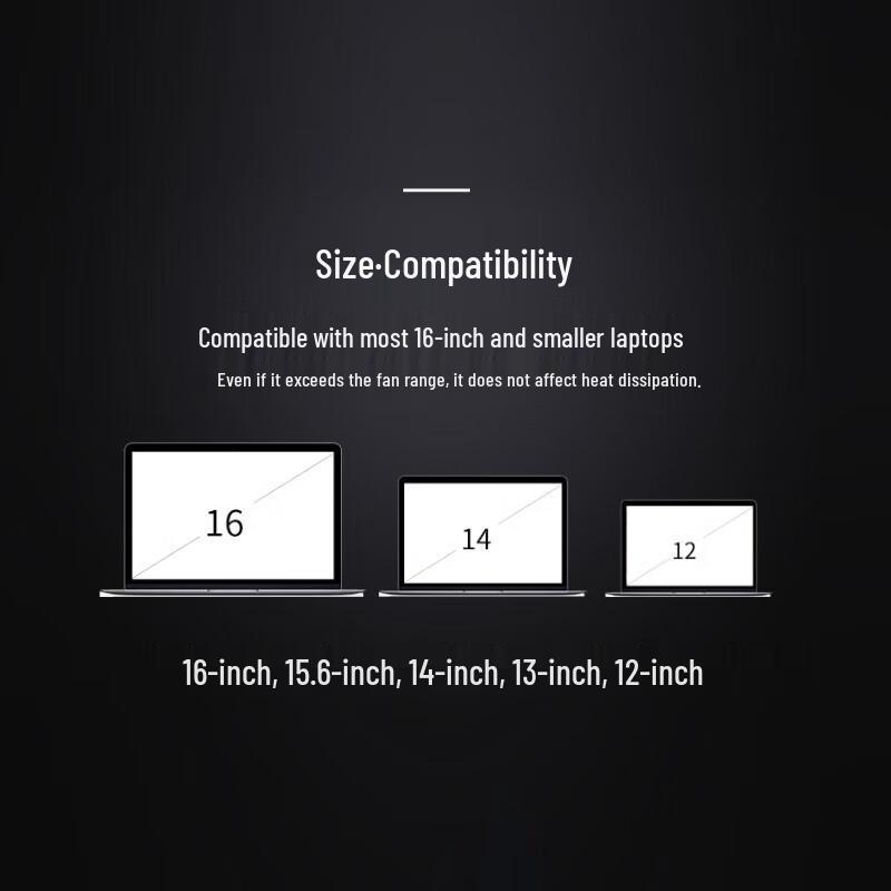 Yikelai NBC-905BK 15.6-inch Laptop Cooling Stand