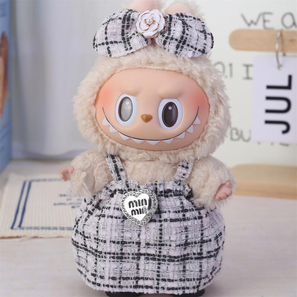 Labubu Baby Clothing Is Compatible with First, Second, and Third Generation 17cm Labubu Dolls