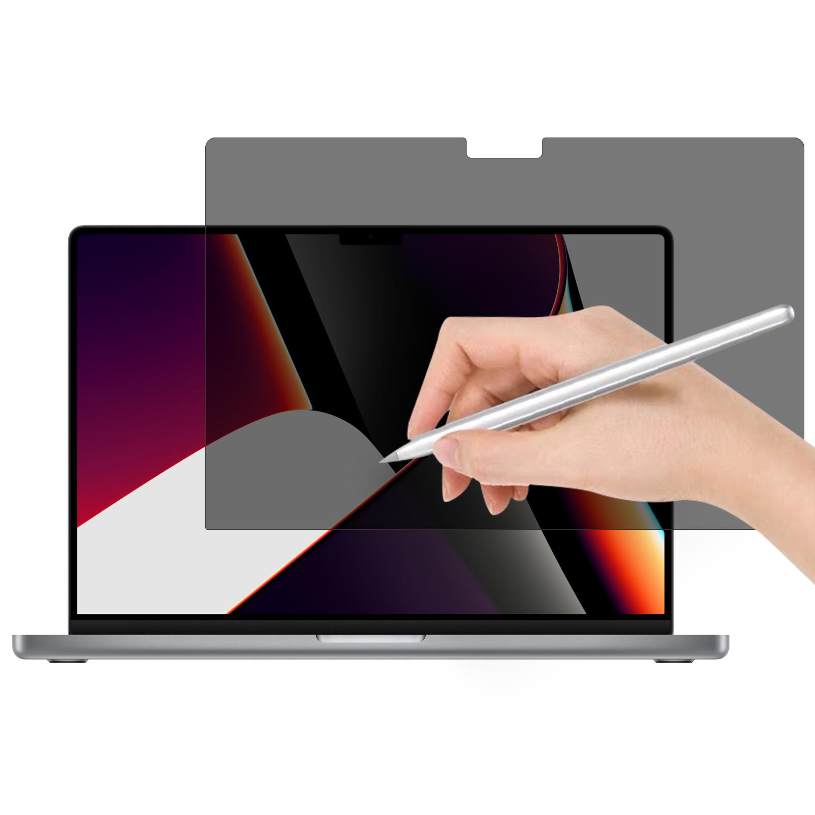 

Захисна плівка для екрану з приватності для MacBook Pro 14 дюймів (2024) A3401 A3112 A3185 M4/(2023) A2779 A2918 A2992 M3/(2021 рік) A2442 Плівка для планшета, схожа на папір