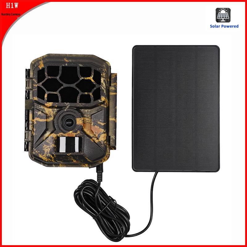 WIFI Solar-Powered 8K HD Hunting Camera with Built-in Lithium Battery, 60MP