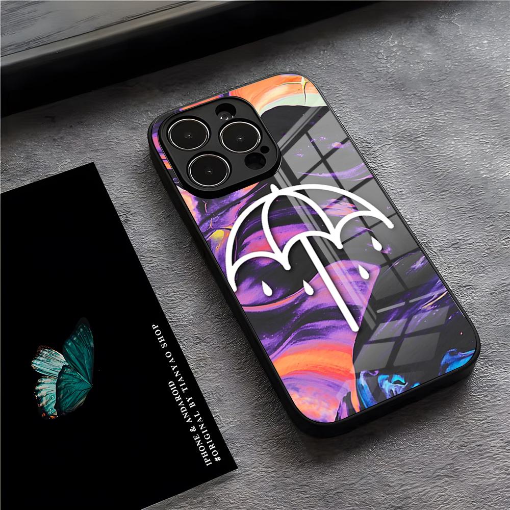 Bring Me The BMTH Horizon Phone Case For IPhone 17 Pro Max 15 Pro 16 14 Plus 12 13 Mini 11 Pro Shockproof Glass Cover