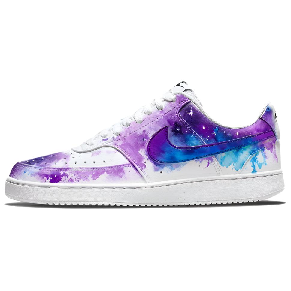 

Nike Court Vision 1 Crape Myrtle Starlight Abrasion Resistant Low top Skateboard Shoes Men s Purple White DH2987-101(team488-) 40.5