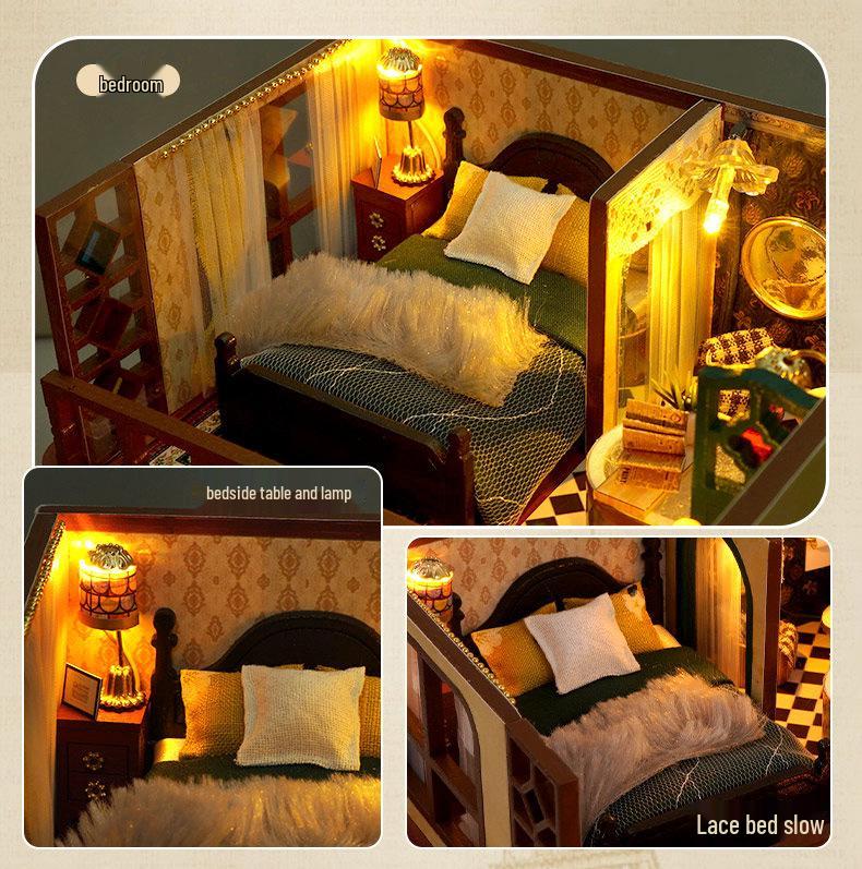 DIY Miniature Attic Scene - Creative Birthday Gift 3D Puzzle Toy