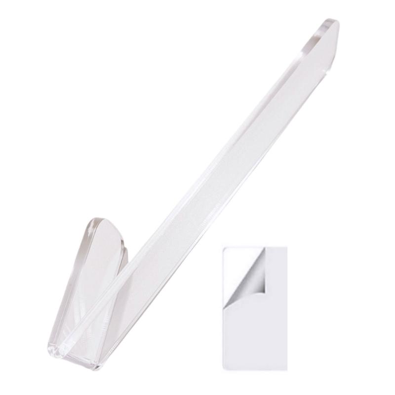 

Practical Wall Mounted Baseball Caps Holder with Hook Adhesive Hat Rack for Scarves Handbags Towels Clothing Ties