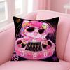 Cartoon P-PepoyoS Cushion Cover Comfortable Reversible Pillow Cover Ideal for Car Sofa Bedroom & Beyond