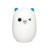 LED Rabbit Night Light,Rechargeable Table Lamp,Soft Silicone Bedside Lamp, for Home Decor,Bedroom, Living Room, Kids Room