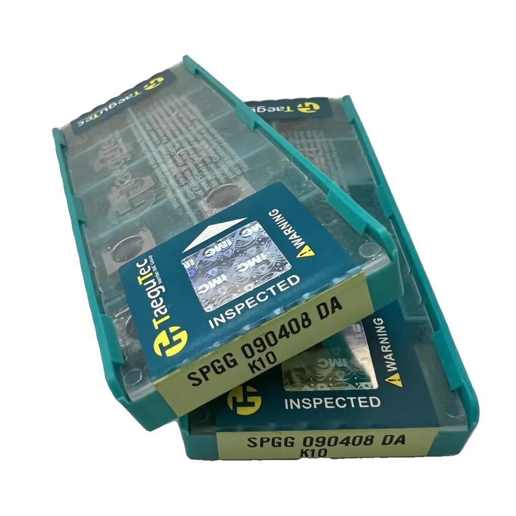 TaeguTec / SPGG090408DA K10 /Original genuine CNC alloy blade 10 PCS