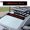 SPORT Car Stickers Vinyl Wrap Film Front Windshield Sunscreen Decals DIY Decorative Sticker for Car Motorcycle Decor Accessories