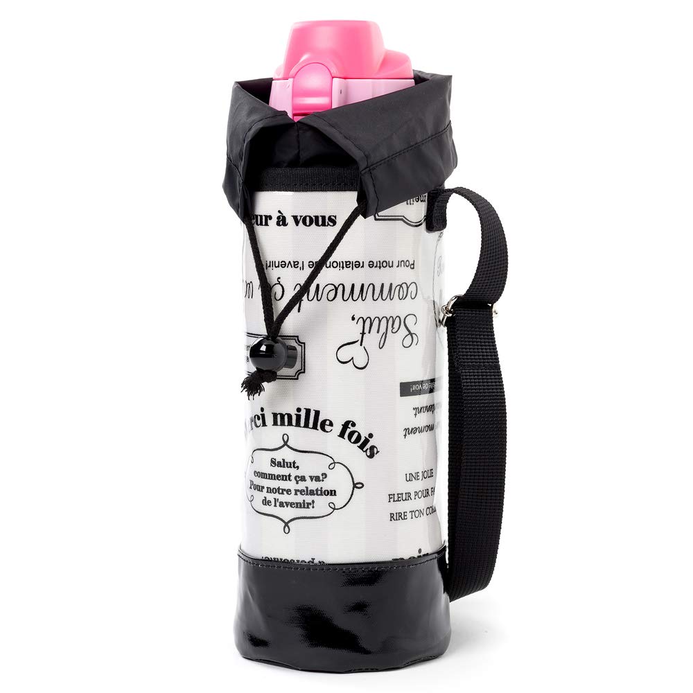 COLORFUL CANDY STYLE Water Bottle Cover for Girls and Case Shoulder Large Marche de N7318910 Kids, Holder, Strap, Size, Paris,