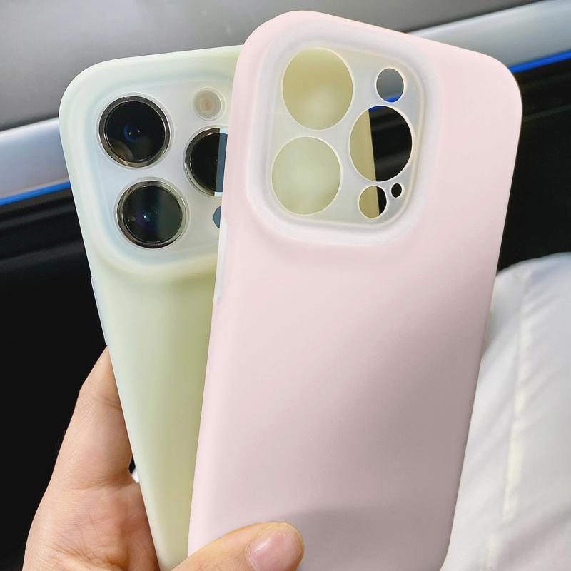 Jelly Feels Skin Feels Real Liquid Anti-fingerprint 11pro Is Suitable for Iphone11 Mobile Phone Case Apple 11proMax
