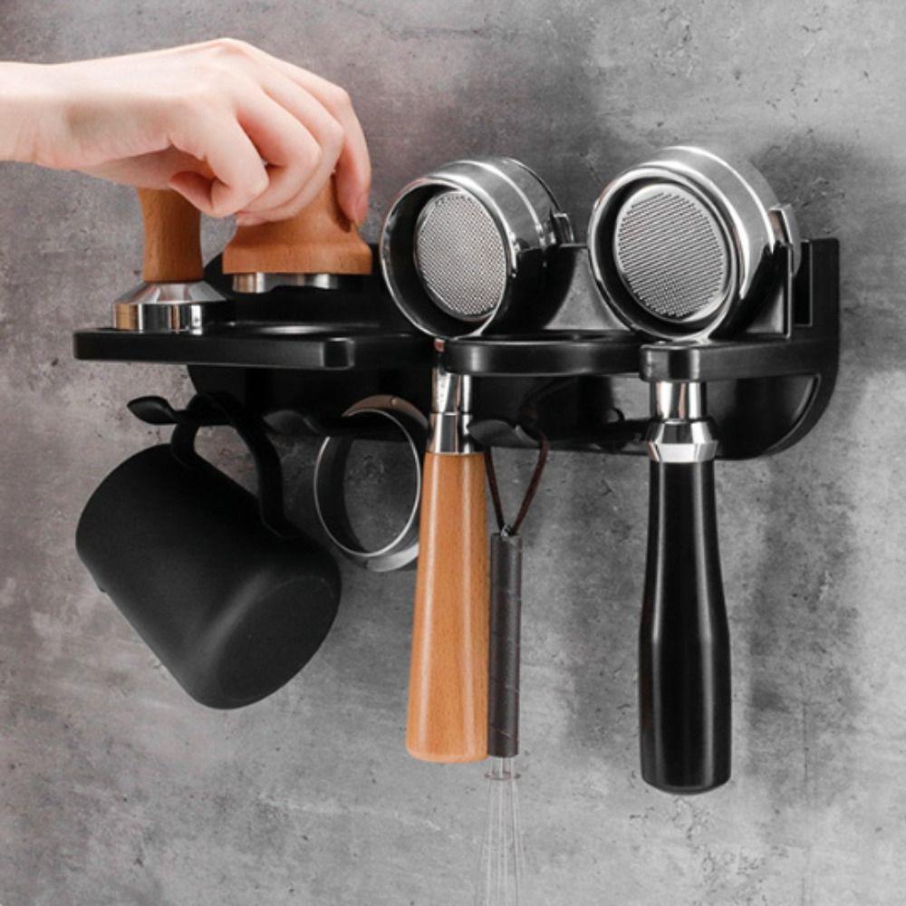 51/54/58 mm Coffee Utensil Storage Rack Minimalist Coffee Bar Organizer Coffee Bar