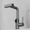 Wasserfall Temperatur Digital Display Becken Wasserhahn Lift Up Down Stream Sprayer Heißer Kaltes Wasser Waschbecken Mixer Waschen Wasserhahn Für Badezimmer