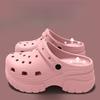 Hohe Schuhe, Damenschuhe, Rutschfeste Schuhe, Verschleißfeste Schuhe, Erhöhende Schuhe, Sandalen