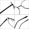 B8001 Anti-Blue Light Metal Reading Glasses - High-End, Comfortable Round Frame for Middle-Aged & Elderly