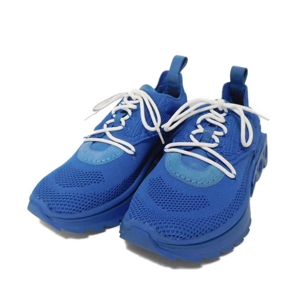 

Б/у 9896 NIMA KNIT Низкие кеды 021285 7896 Новый логотип 6 Подошва акула 9,6 Ткань Gancini Синий Мужские из Японии ОРИГИНАЛ