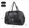 Trendy Waterproof Folding Travel Bag: Large Capacity Trolley Luggage & Fitness Storage