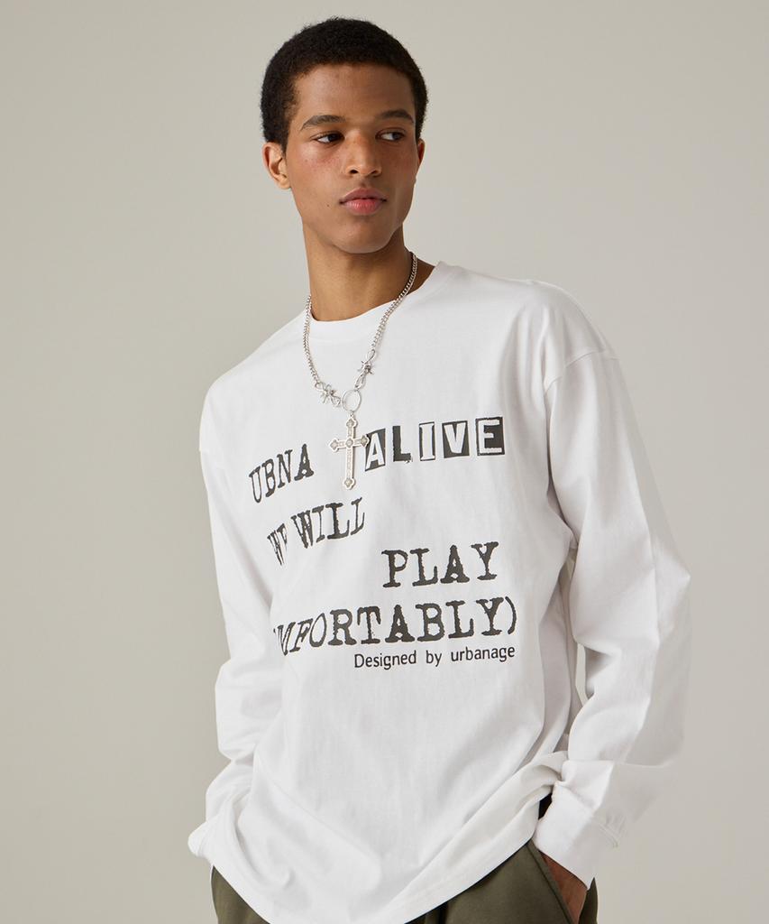 URBANAGE Alive Long Sleeve White