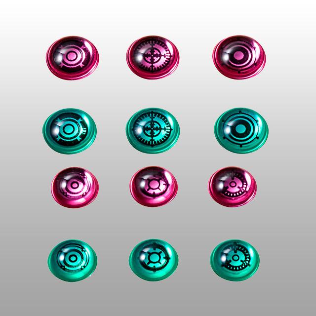 

[Bandai] Customize Material (3D Lens Sticker)