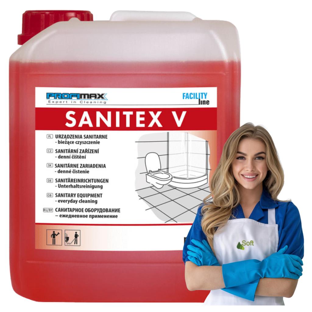Preparat Do Czyszczenia Sanitariatów Sanitex V 5L