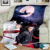 1PC The Untamed printed blanket, all season lightweight home office outdoor nap multifunctional blanket A1