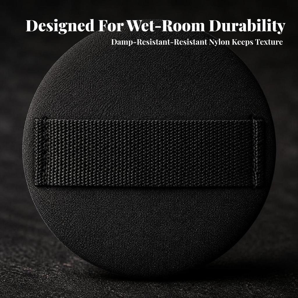 Pad with Hand Strap Textured Handheld Body Ergonomic