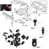 Pernos para carrocería de coche y Clips de tuerca en U, cubierta de motor M6, protector contra salpicaduras, parachoques, guardabarros, retenedor, tornillos de remache