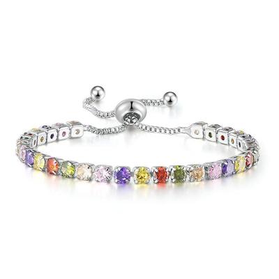 Luxuriöses Zirkonia Tennisarmband: Elegantes, schillerndes Design – Perfektes Geschenk für sie.