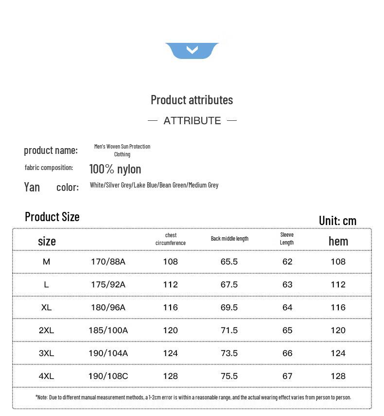 Jeanswest Men's Hooded UV Protection Sunscreen Jacket
