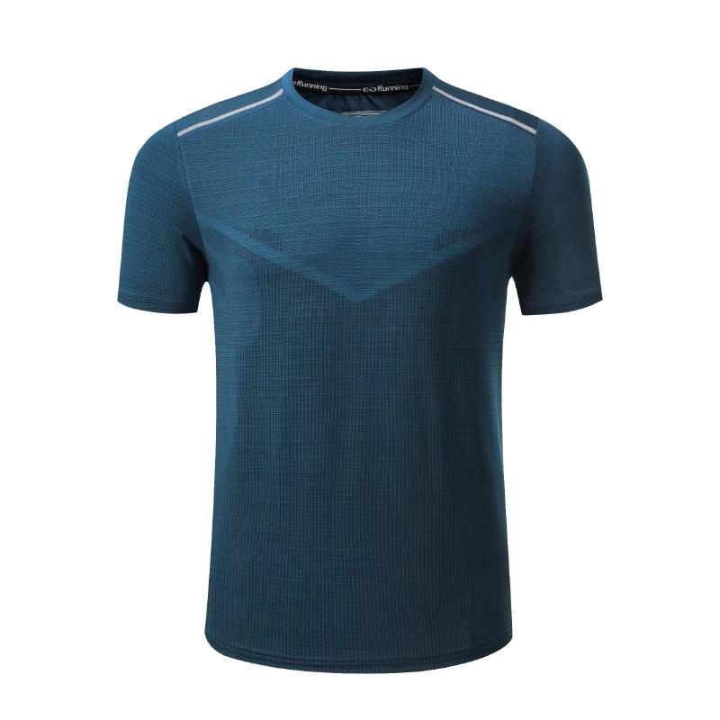 Summer Sports Quick-Dry T-Shirt for Men and Women Fitness and Running Crew Neck Short Sleeve