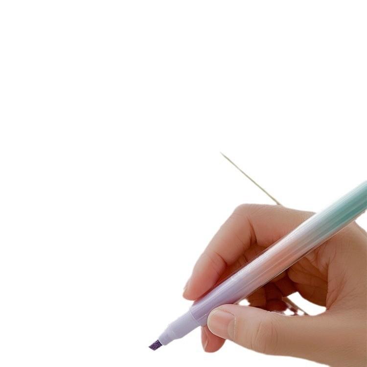 3pcs/Set Star Glitter Highlighters for Student Shiny Scrapbook Marker Pens DIY Decor Journal Highlight Markers Pen Stationery