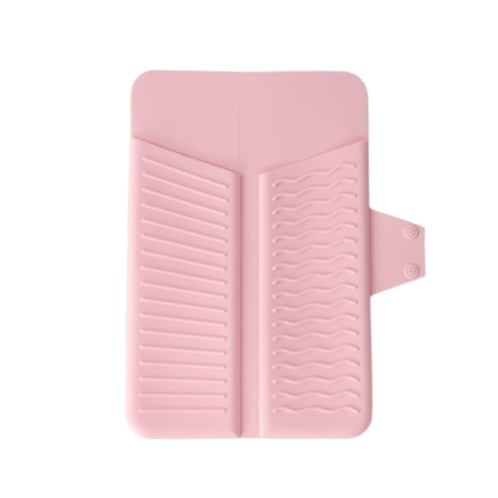 Folding Hair Curler Storage Bag Silicone Curling Iron Carrying Case  Travel Case