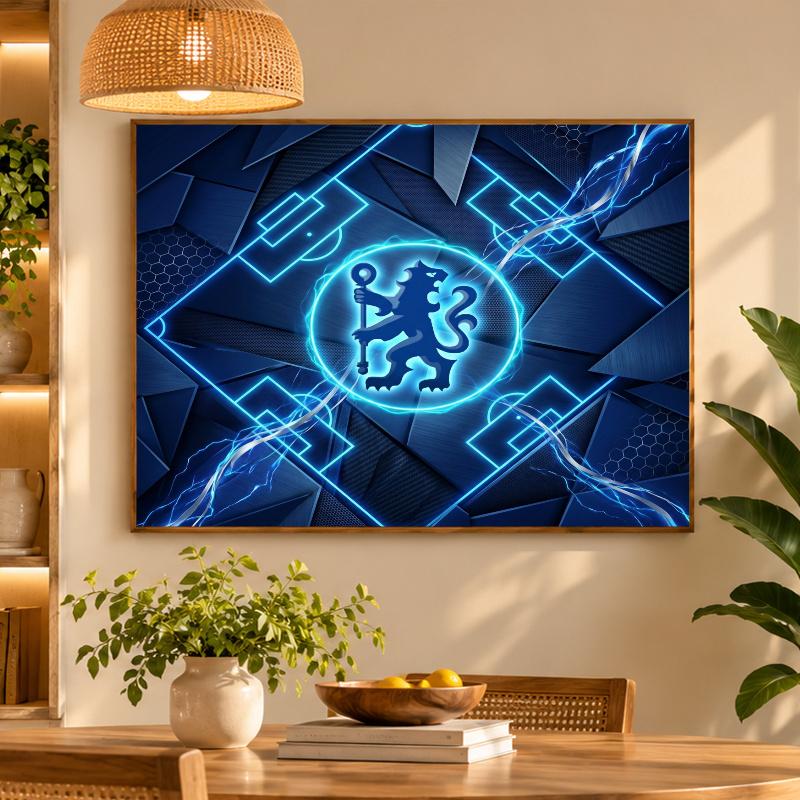 5D Diamond Painting Chelsea FC DIY Full Drill Diamond Art Kit Home Decoration