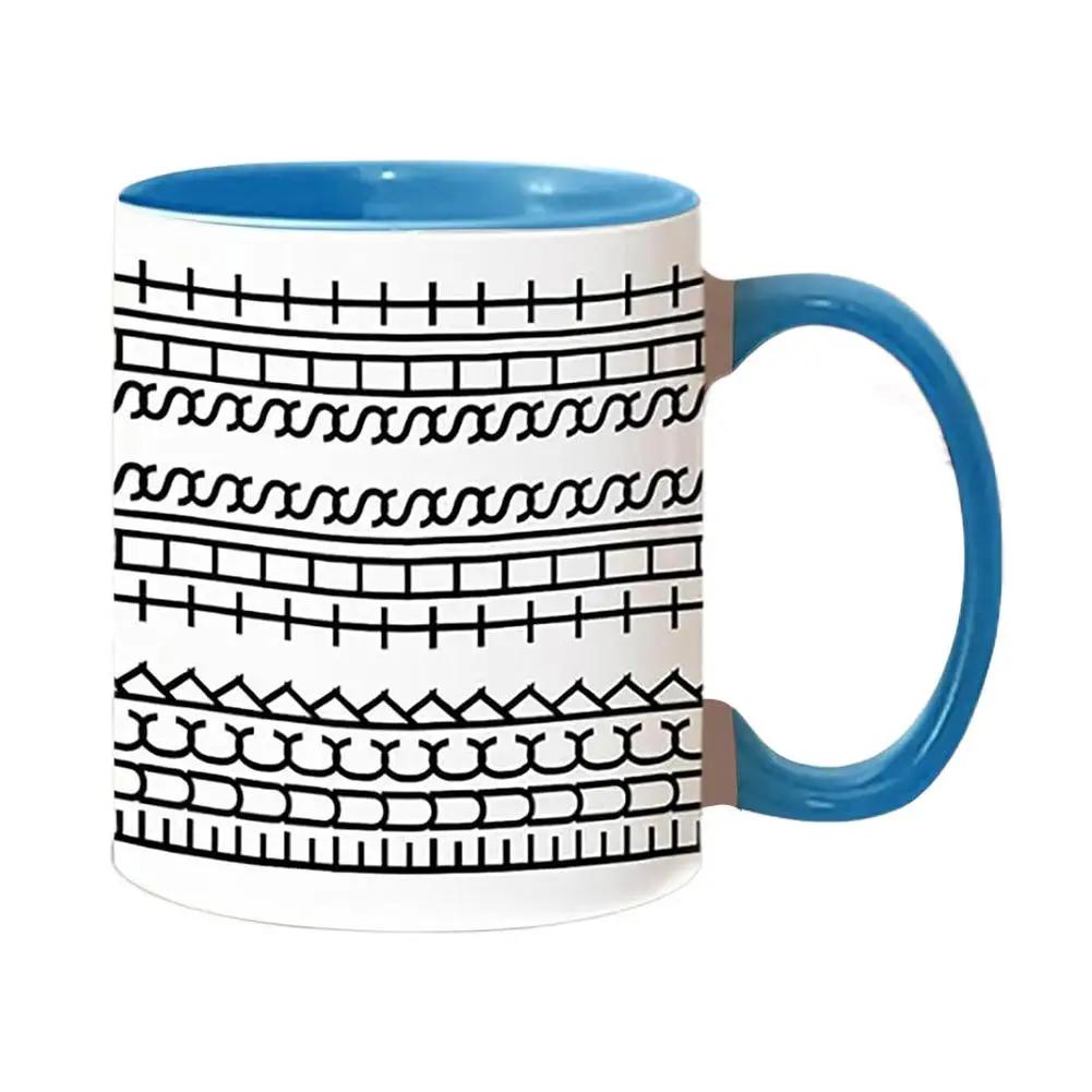 1 pcs Cute Ceramic Coffee Mug Insulated Reusable Cup W0Q4