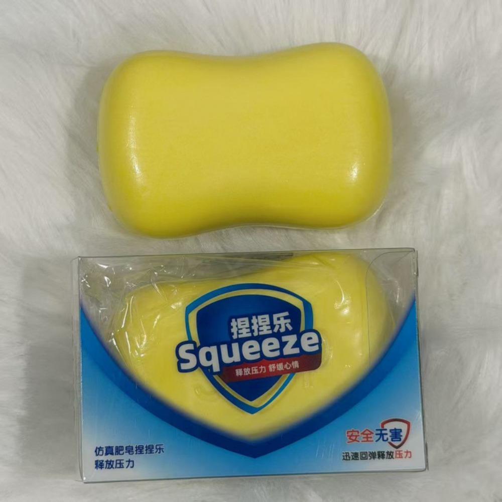 Simulation Soap Shaped Squishy Comfortable Touch Sensory Toy Slow Rising Squeeze Kids Adults