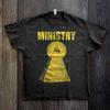 Ministry Pyramid Eyes Unisex Schwarzes T-Shirt S-
