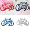 Merry Christmas DIY Metal Cutting Die Stencil Scrapbook Paper Cards Album Decor
