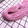 5 Yards 2,0 mm 2,5 mm Hochelastisches Rundes Gummiband Gummiband Elastische Schnur DIY Zubehör