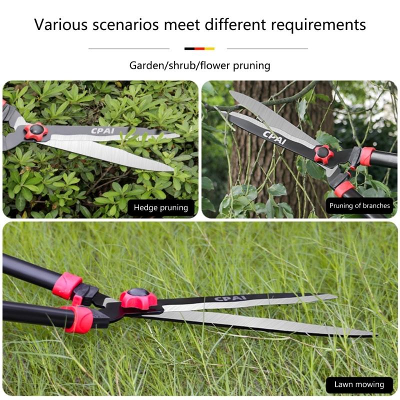 High Grade SK5 Steel Gardening Scissors Pruning Shears for Pruning Bushes Orchards and Lawn Hedge Trimming Maintenance