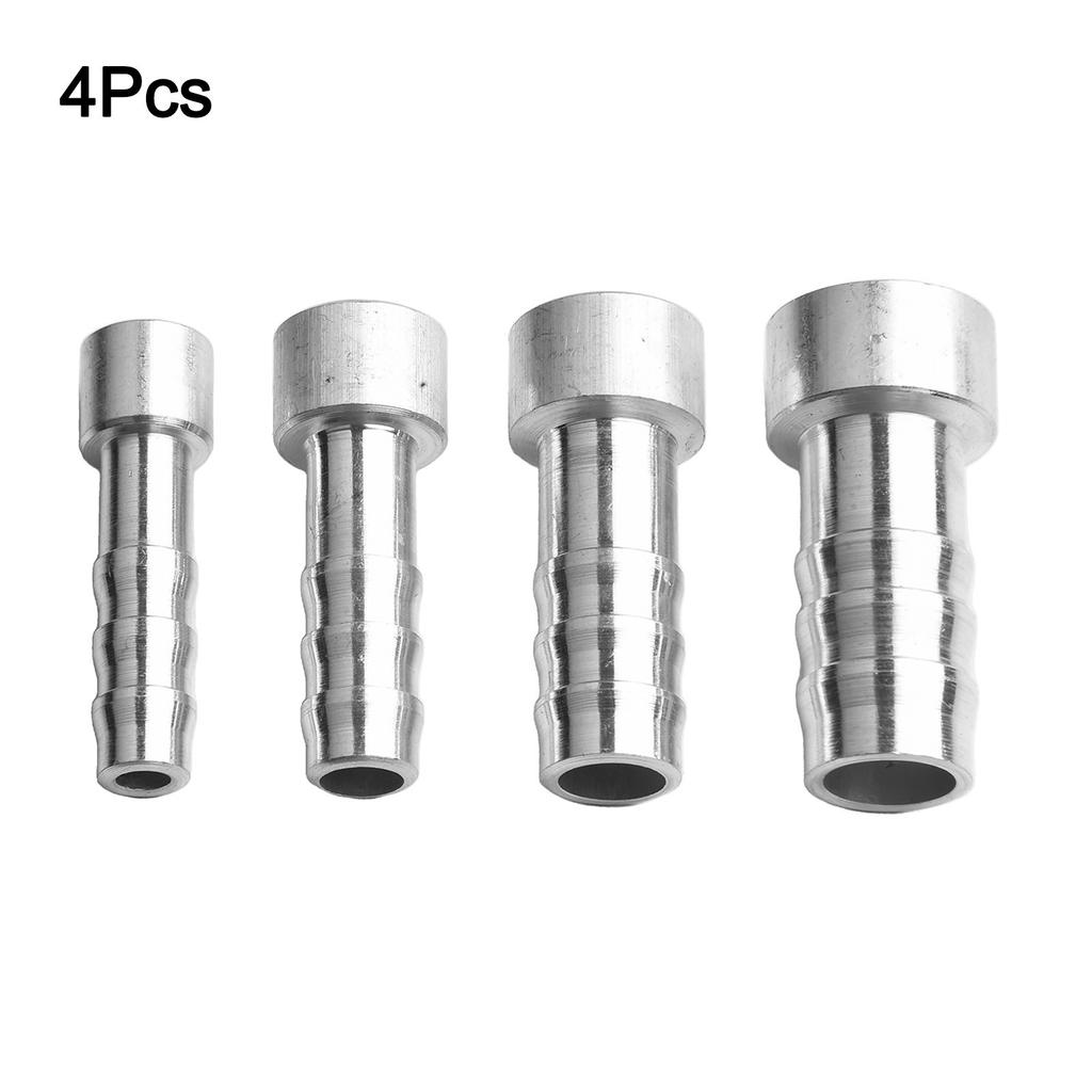 For Automotive AC Aluminum Weld Fitting with Barb for Air Conditioning Pipes